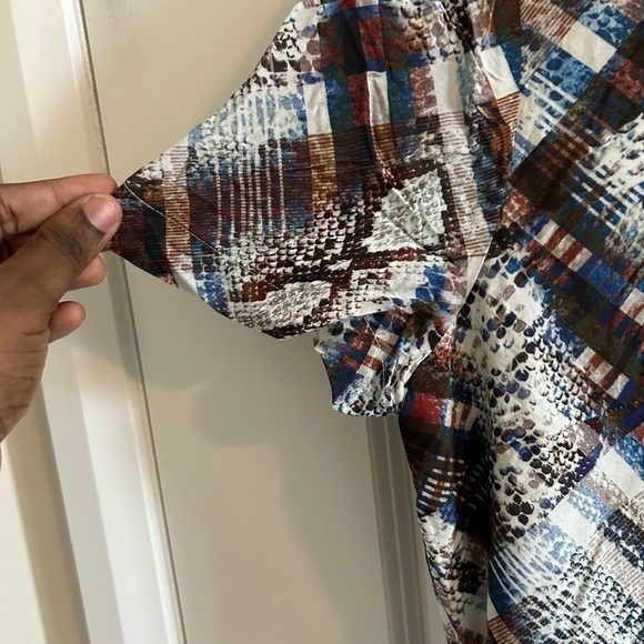 TED Baker Balay Wide Leg Printed Jumpsuit in Quartz - Picture 10 of 15